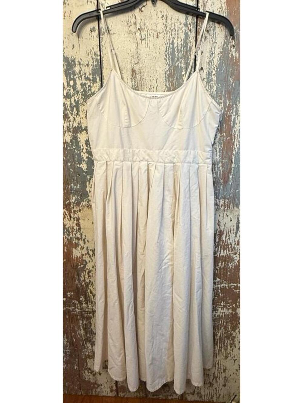 Future Collective for Target Cream Midi Dress size 14